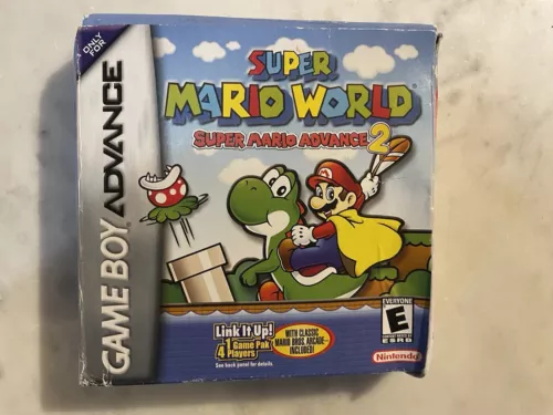 Super Mario World: Super Mario Advance 2  GBA Gameboy Advance