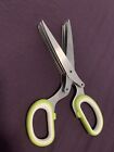 5 Blade Professional Scissors Kitchen Tool For Herbs