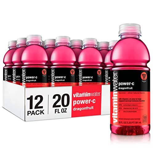 vitaminwater power-c electrolyte enhanced water w/ vitamins dragonfruit drink... - Picture 1 of 7