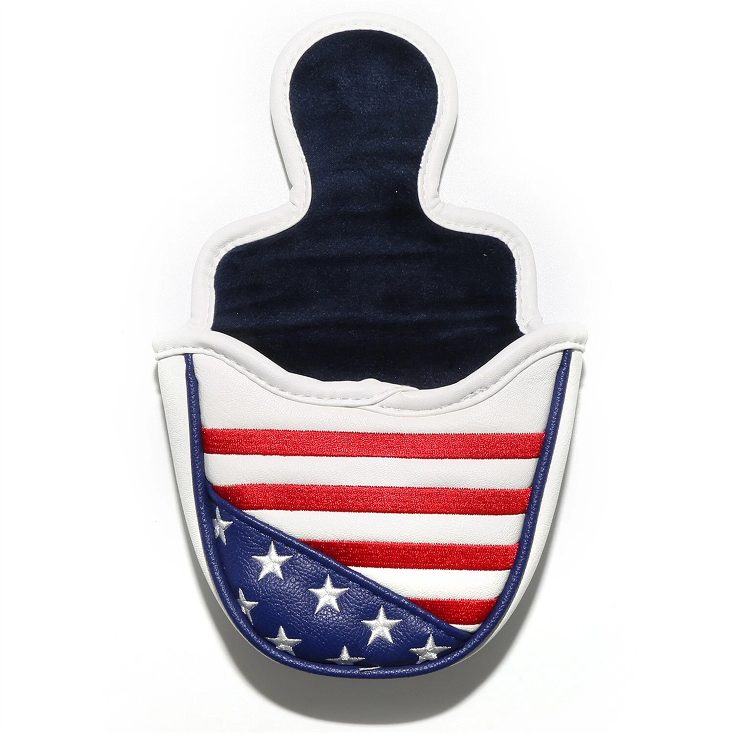 Premium USA Flag Golf Driver Wood Cover/Fairway Wood/UT/Putter Headcover