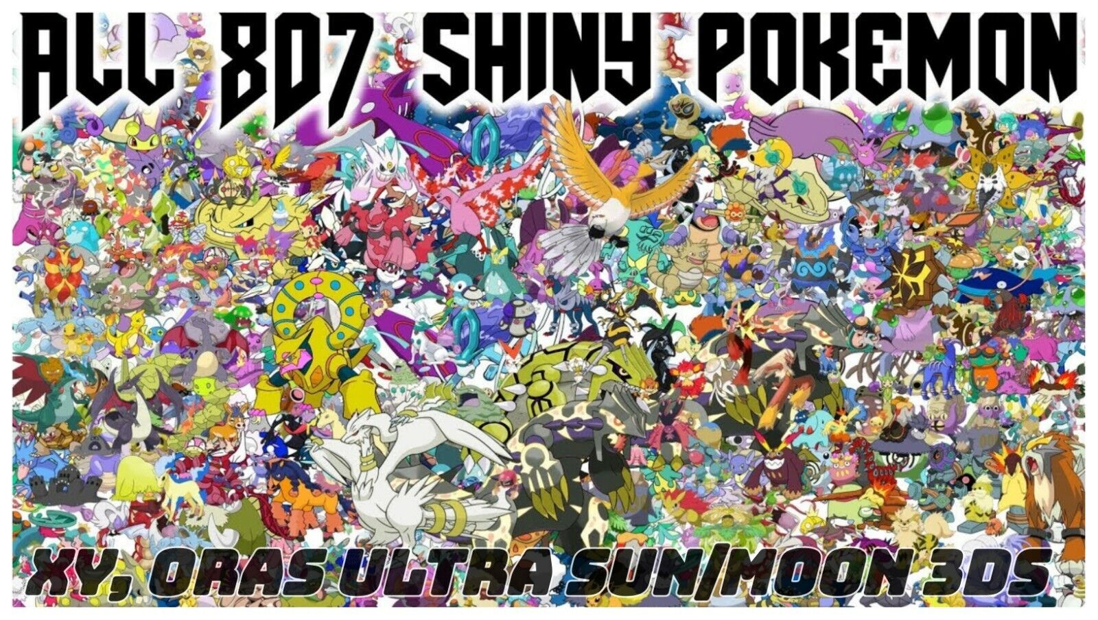 8) 57 Pokémons Lendários Shiny 6 Iv's - Xy Oras Sun Moon 3ds - R$ 21,50 em  Mercado Livre