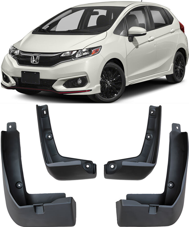 Genuine Set Splash Guards Mud Flaps For 2018-2020 Honda Jazz Sport