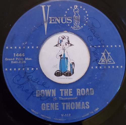 "Chicano Northern Soul R&B" "Gene Thomas LISTEN Crying Inside "Rare 45" - Picture 2 of 2
