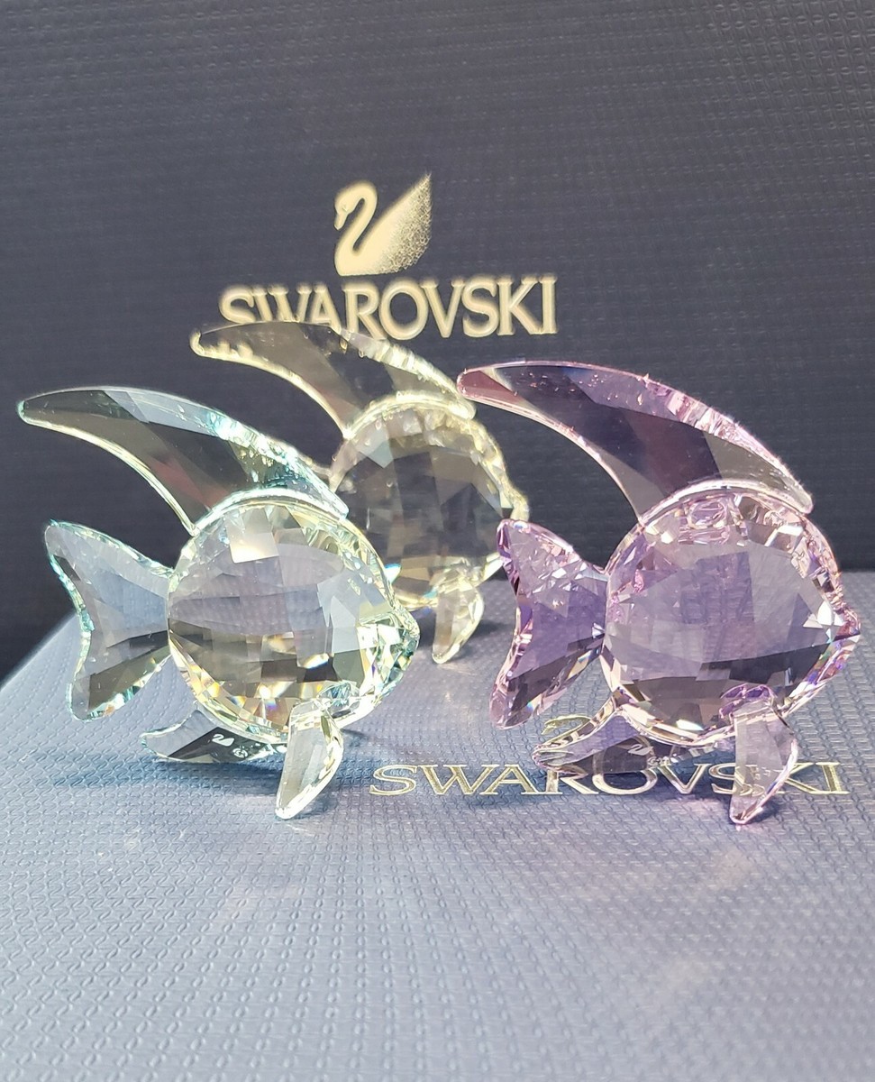 Swarovski Angel Fish (Set of 3) Crystal - 1043243 - Retired - NIB