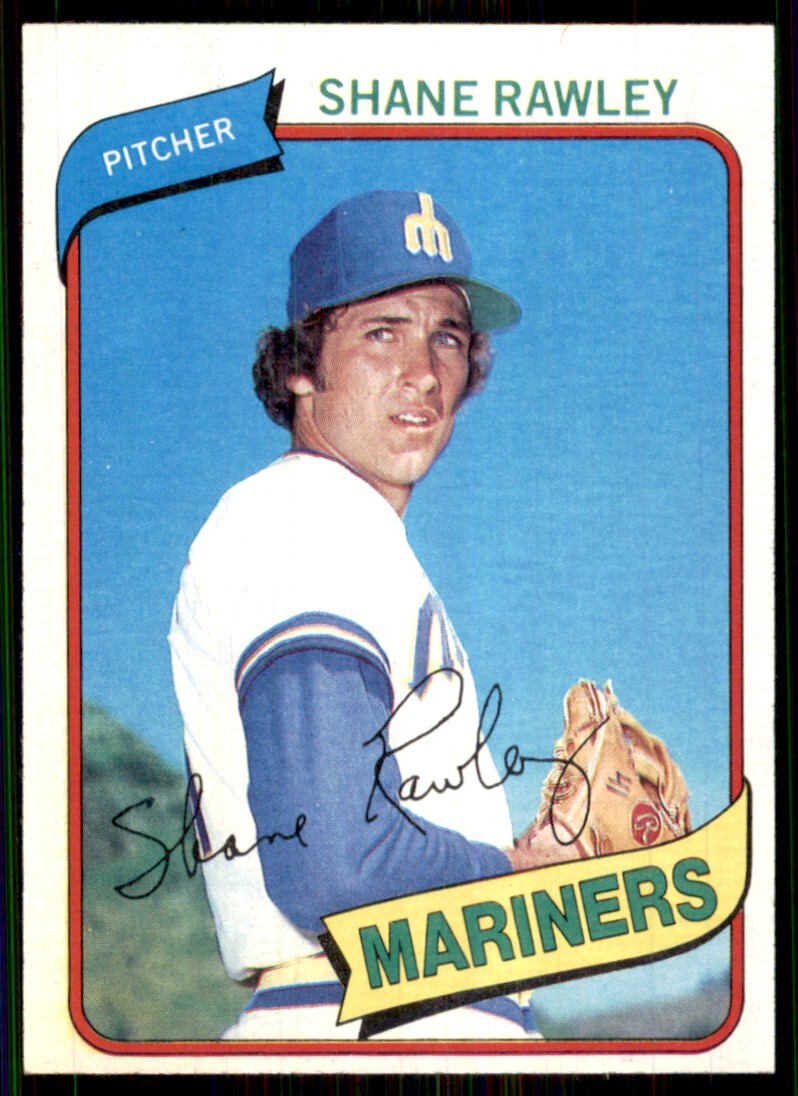 1980 Topps #723 Shane Rawley Seattle Mariners