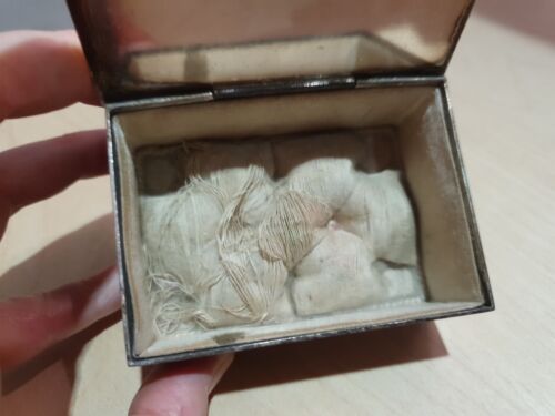 ANTIQUE FRENCH SILVER PLATED JEWELLERY BOX Signed on Reverse 1800's Antique Box - Picture 6 of 19