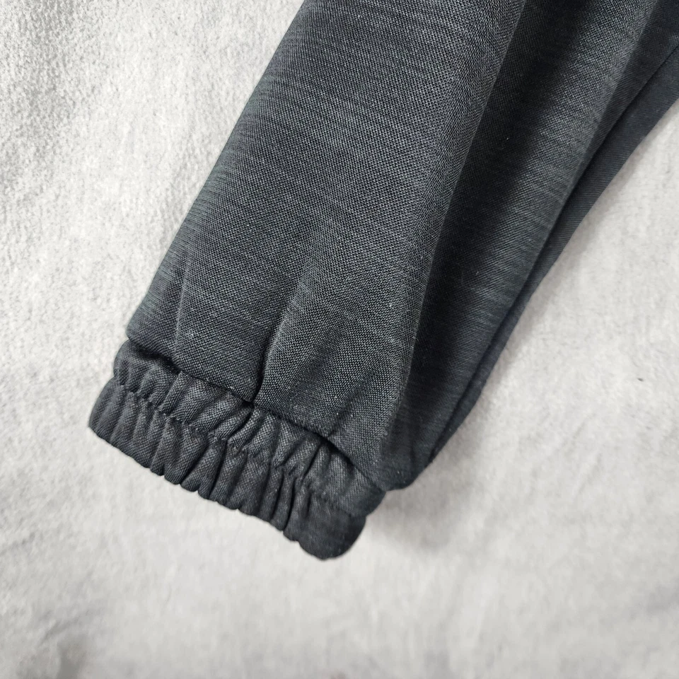 Толстовка с капюшоном для взрослых Pittsburgh Steelers L серая черная на молнии спереди флисовая - Изображение 4 из 4