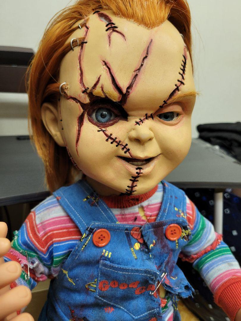 Chucky リアルサイズのフィギア用のヘッドのみ、メキシコ製、未使用品