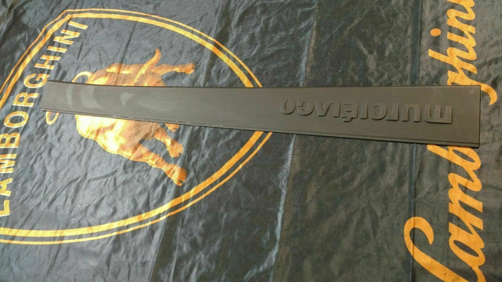 LAMBORGHINI MURCIELAGO LP PASSENGER RIGHT SIDE DOOR SILL SCUFF PLATE 410853492 