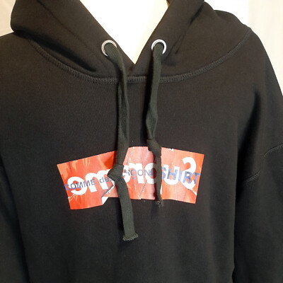 Supreme 14SS×コムデギャルソンBox Logo Hoodie Supreme Comme Des Garcons SHIRT Box Logo Hooded Sweatshirt