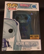 HOT TOPIC EXCLUSIVE FUNKO POP! HATSUNE MIKU CRYSTAL 46 UNOPENED NICE