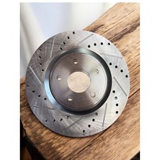 2 Pcs Front Drilled Brake Rotors for INFINITI JX35 Q50 Q60 QX50 QX60 Pathfinder