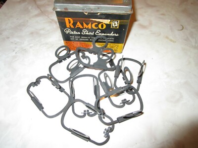 NORS Ramco Piston Skirt Expander Set 1937 1938 Ford V-8 85 Semi-Steel Pistons
