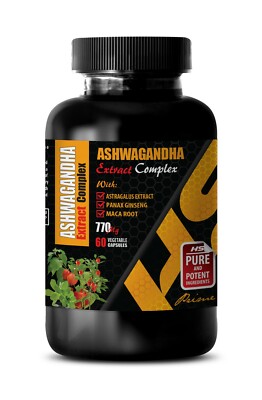 natural anti-inflammatory - ASHWAGANDHA COMPLEX - antioxidant blend 1BOTTLE