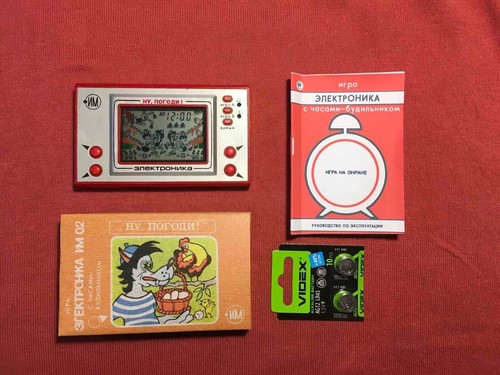Rare game electronika wolf catches eggs ну погоди nintendo ussr