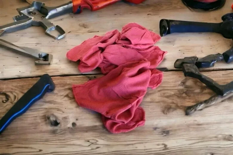 1000 Piezas Toallas de Tienda Rojas Grandes 15x15 Trapos de Limpieza, Envío Rápido Gratis Foto 4 de 4