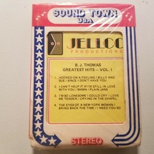 B.J. Thomad greatest hits volume i 8 Track Tape solid sounds brand new sealed