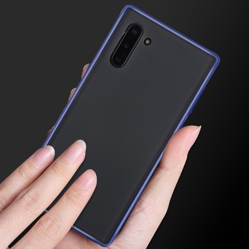 Funda protectora esmerilada de goma poliuretano termoplástico híbrida a prueba de golpes de goma para Samsung Galaxy Note 10/10+ - Imagen 11 de 40