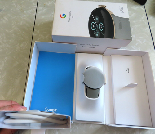 Google Pixel Watch 2 2nd gen GPS LTE Cellular Gold (Unlocked) New condition