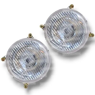 APSMOTIV Tractor Headlight Fit For Massey Ferguson Tractor Lights, 100 200 500 600 Series Tractor Lights 1860178M1 1672767M91 Headlamp Lh Lh Dip