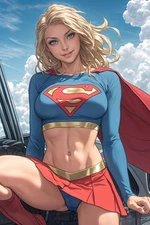 SUPERGIRL 05 Fine Art Print 13x19 Limited 1/30 Superman NO EXTRA FEES