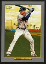 Freddie Freeman 2020 Topps Turkey Red Oversized Box Toppers #OTR-5 Braves