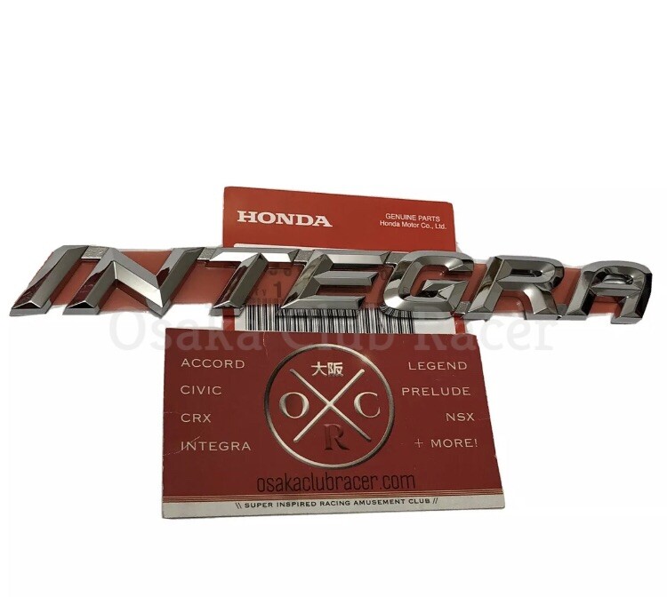 OEM DC5 Honda Integra Rear Emblem JDM Acura RSX Type S R 02-06 03