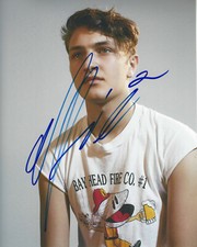 ANWAR HADID SEXY FASHION MODEL SIGNED AUTHENTIC 8x10 PHOTO B w/COA GIGI & BELLA