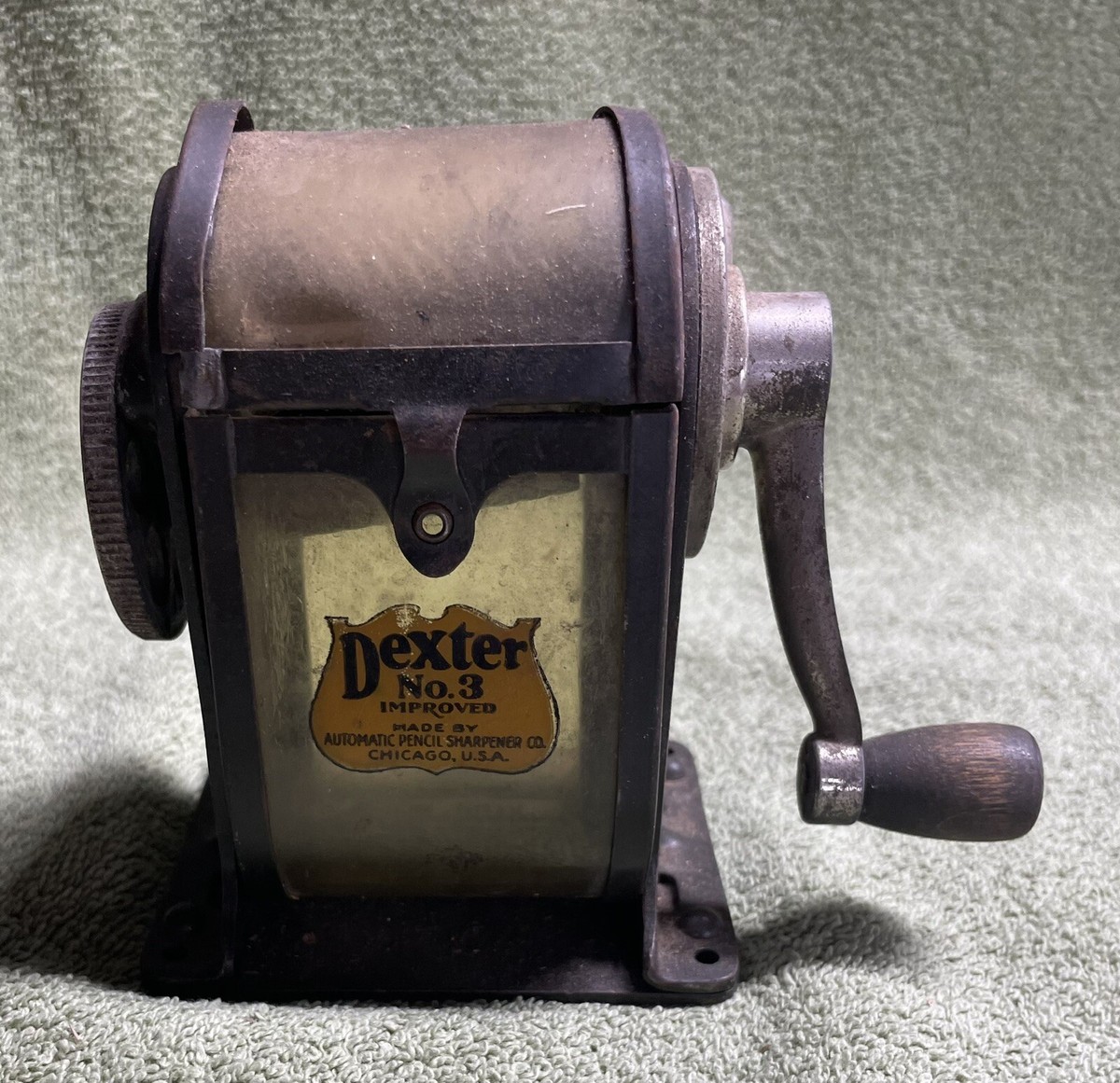 ☆ビンテージ鉛筆削り☆Dexter No.3希少!☆ペンシルシャープ ☆ビンテージ鉛筆削り☆Dexter No.3希少!☆ペンシルシャープ