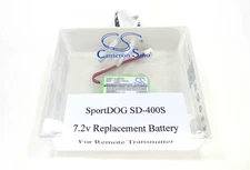 SportDOG SD-400S Replacement 7.2v Battery for Remote Transmitter 
