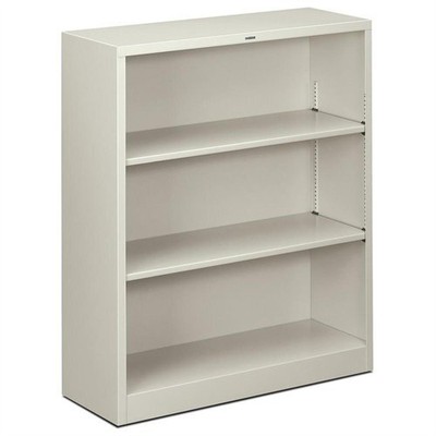 Hon Metal Bookcase - 34.5'' X 12.6'' X 41'' - Steel - 3 X Shelf[ves] - Rust