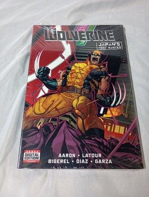 Marvel Wolverine Japan's Most Wanted Hardcover New Plastic Wrapped 