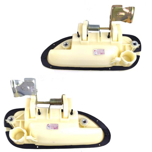 Exterior Outer Door Handle Beige RL+RR Fits Honda Accord CG 4D Sedan 1998-02 P06 - Picture 3 of 7