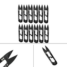 12 PCS NEW Black Metal SEWING THREAD CUTTERS NIPPERS SCISSORS CLIPPERS CRAFT
