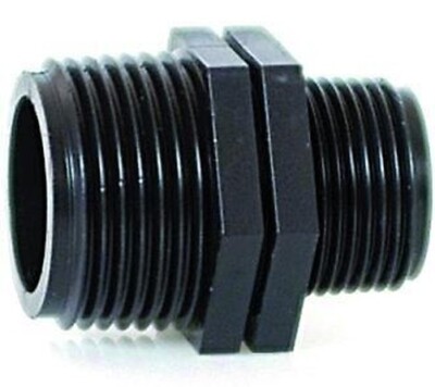Schrauben Doppelt Abgängen IRRITEC Polypropylen 1X3/4 '' 50 Stücke