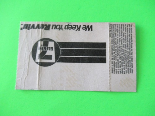 VINTAGE 1987 ALICE COOPER LONG BEACH ARENA TICKET STUB - Bild 2 von 2