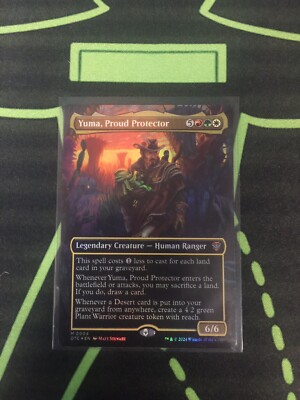 MTG Magic The Gathering Yuma, Proud Protector Foil OTJ Outlaws Commander | eBay MTG Magic The Gathering Yuma, Proud Protector Foil OTJ Outlaws Commander | eBay