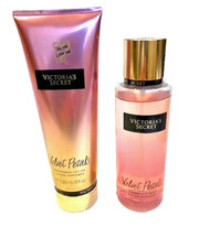 Victoria's Secret VELVET PETALS Fragrance Lotion Fine Fragrance Mist 2-pc Set