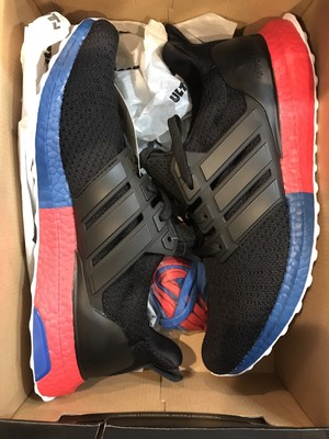 black red and blue ultra boost