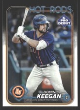 Dominic Keegan #PD-29 2024 Topps Pro Debut Bowling Green Hot Rods