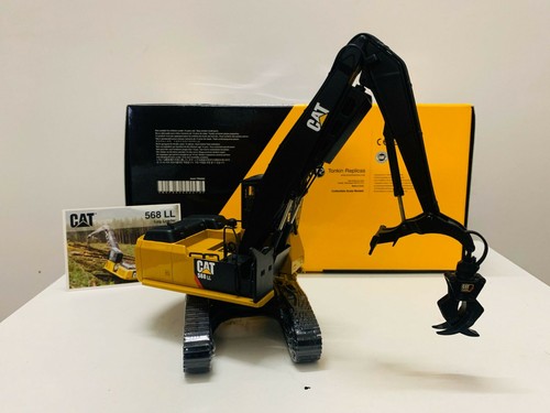 1/50 Tonkin Replicas Cat 568 LL Forestry Machine Scale DieCast TR40002 - Picture 7 of 9