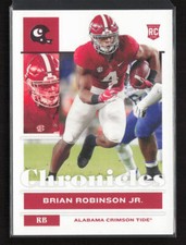 2022 Panini Chronicles Draft Picks #25 Brian Robinson Jr. Alabama Crimson Tide
