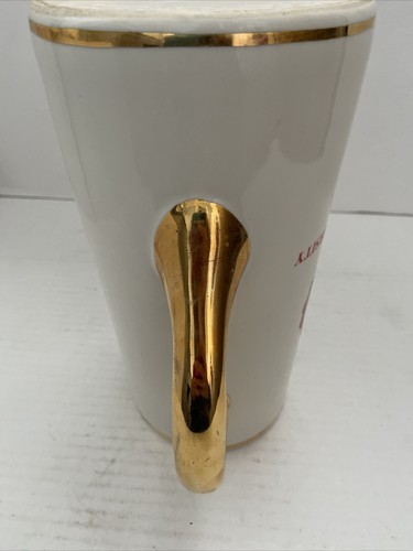 VINTAGE Cornell UNIVERSITY AMERICAN DECORATORS Trenton NJ Large PITCHER - Picture 11 of 11