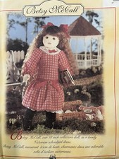 Vintage McCall  s Pattern 7933 Betsy McCall 18  Doll  Doll Clothes UNCUT