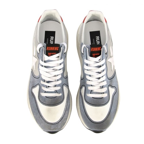 NW GOLDEN GOOSE sneakers trainers RUNNING SOLE G36MS963.06 white grey - Picture 3 of 7