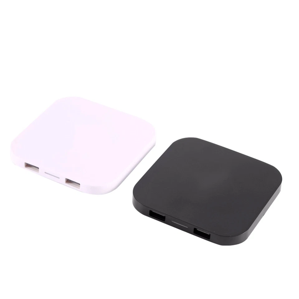 Wireless Charger Q8 Ladegerät Kabellos Ladestation QI 2 x USB für iPhone Samsung - Bild 4 von 4
