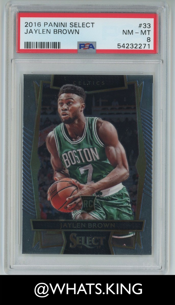 2016 Select 33 JAYLEN BROWN RC PSA 8 Rookie Card Concourse | eBay