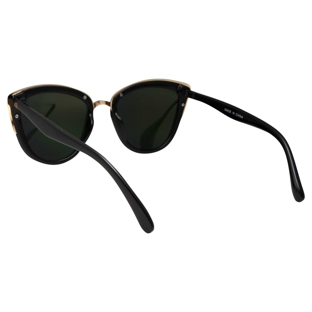 Oversized Cat Eye Sunglasses Womens Flash Color Mirror Revo  display picture 3