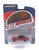 1:64 Greenlight Gl Muscle 1968 Chevrolet Camaro Ss 396 Cordova Maroon