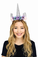Unicorn Shimmer Headband Silver
